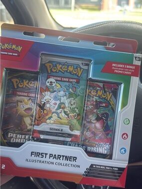 Pokemon First Partner Illustration Collection - Blue, Green, Red
